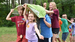 Summer camp kids at Shaver's Creek Environmental Center